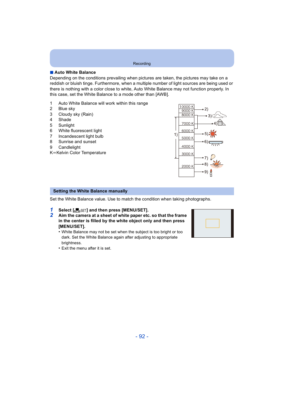 Panasonic DMC-ZS35W User Manual | Page 92 / 186