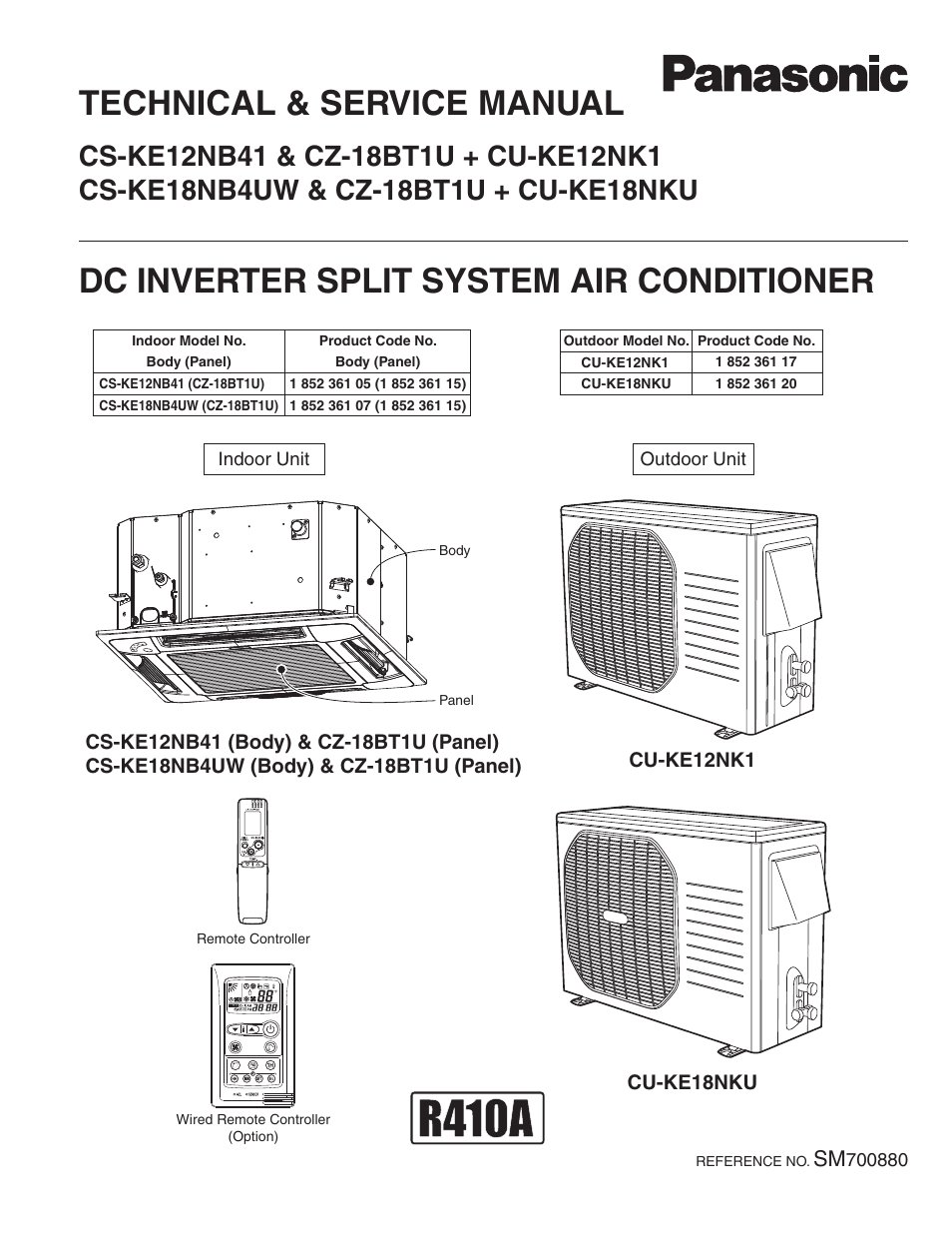 Panasonic KE18NB4U User Manual | 69 pages