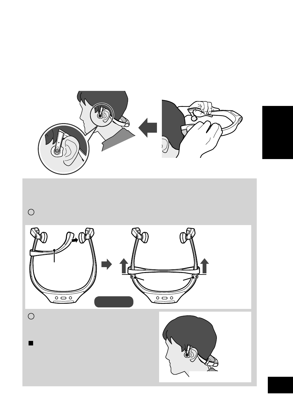 Comment porter le casque, Français | Panasonic RP-BTGS10-K User Manual | Page 33 / 92