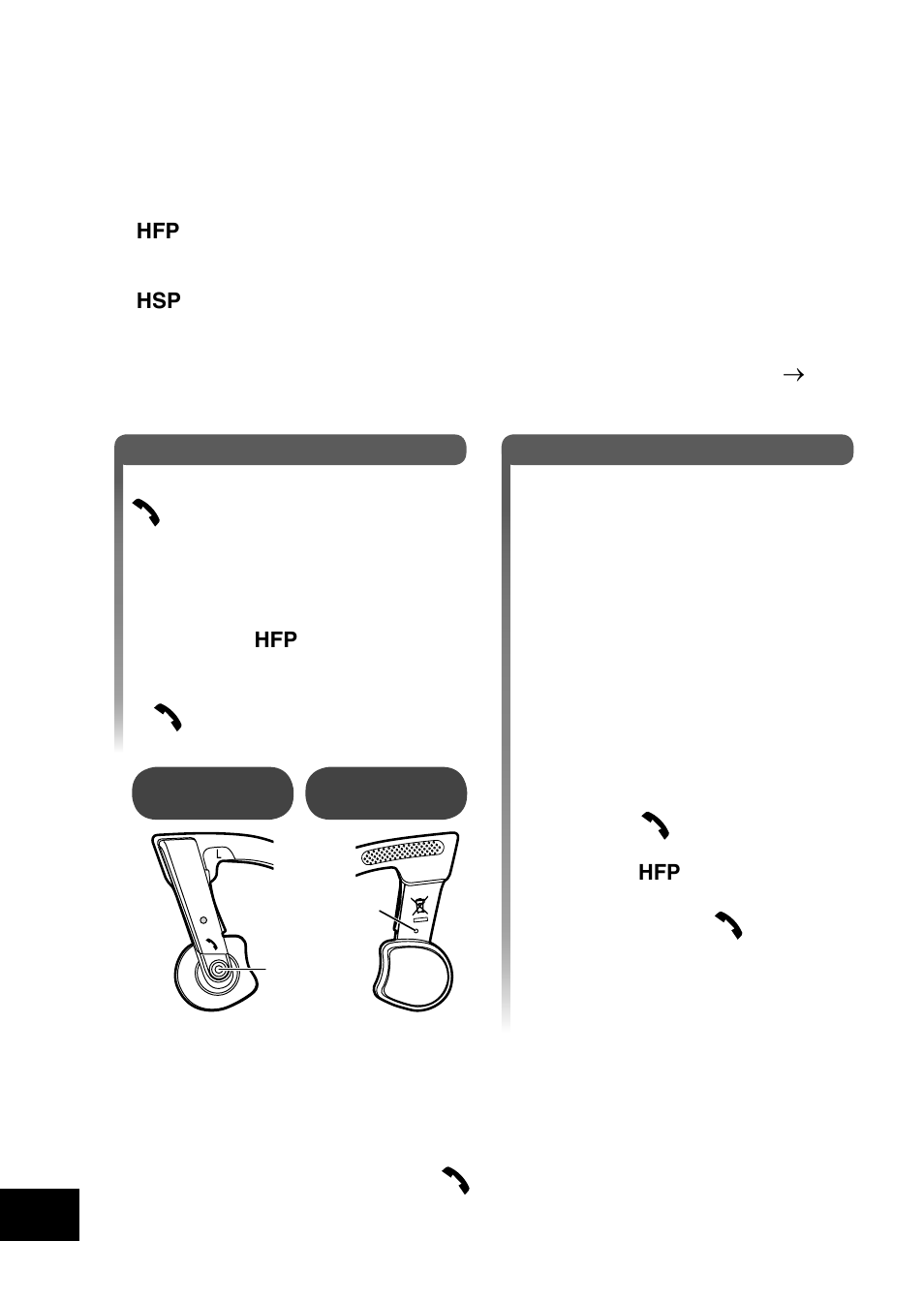 Para fazer uma chamada telefônica | Panasonic RP-BTGS10-K User Manual | Page 80 / 92