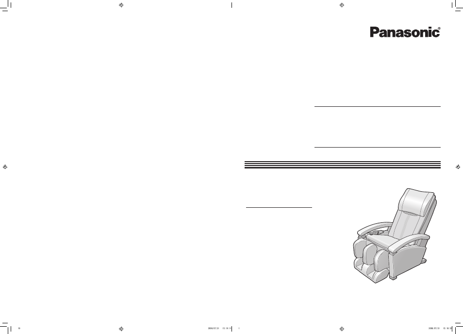 Panasonic EP1285KL User Manual | 20 pages