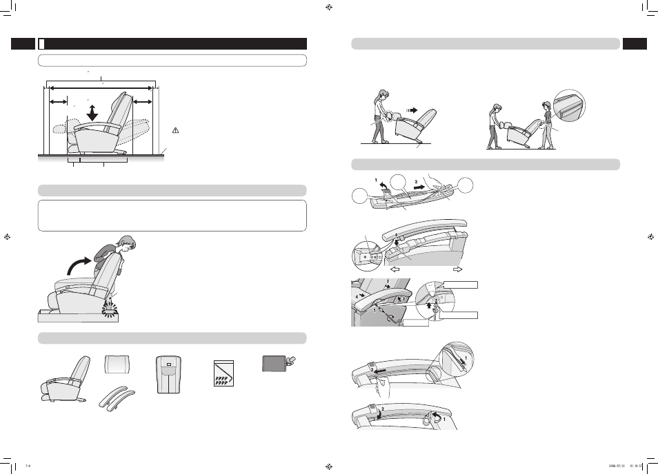 Setting up the unit | Panasonic EP1285KL User Manual | Page 8 / 20