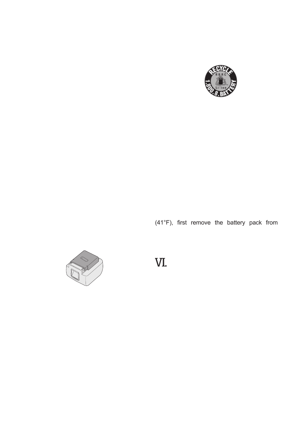 Maintenance, Battery charger] charging, Before charging the bat­ tery | Li­ion battery pack, Battery pack life, Battery recycling | Panasonic EYFMA1J User Manual | Page 16 / 56