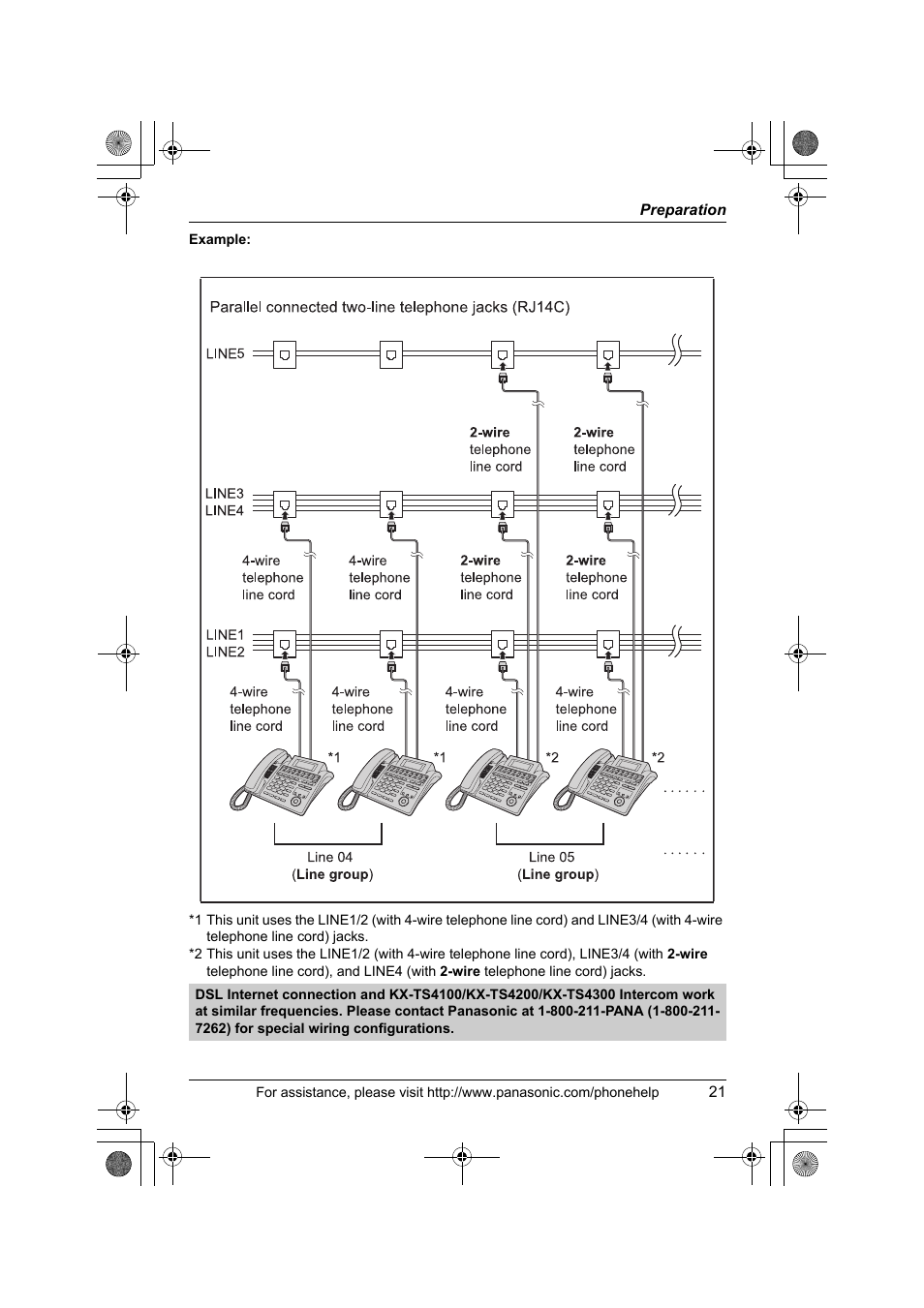 Panasonic KX-TS4200B User Manual | Page 21 / 68