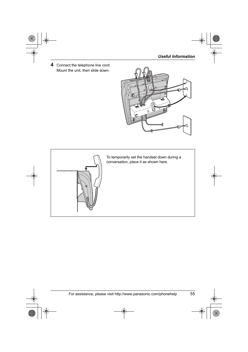 Panasonic KX-TS4200B User Manual | Page 55 / 68