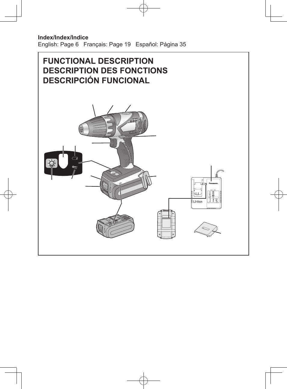 Panasonic EY74A1X User Manual | Page 2 / 50