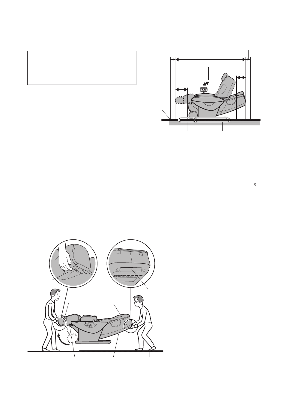 Setting up the massage lounger, Where to use the unit | Panasonic EP30007KX User Manual | Page 12 / 36