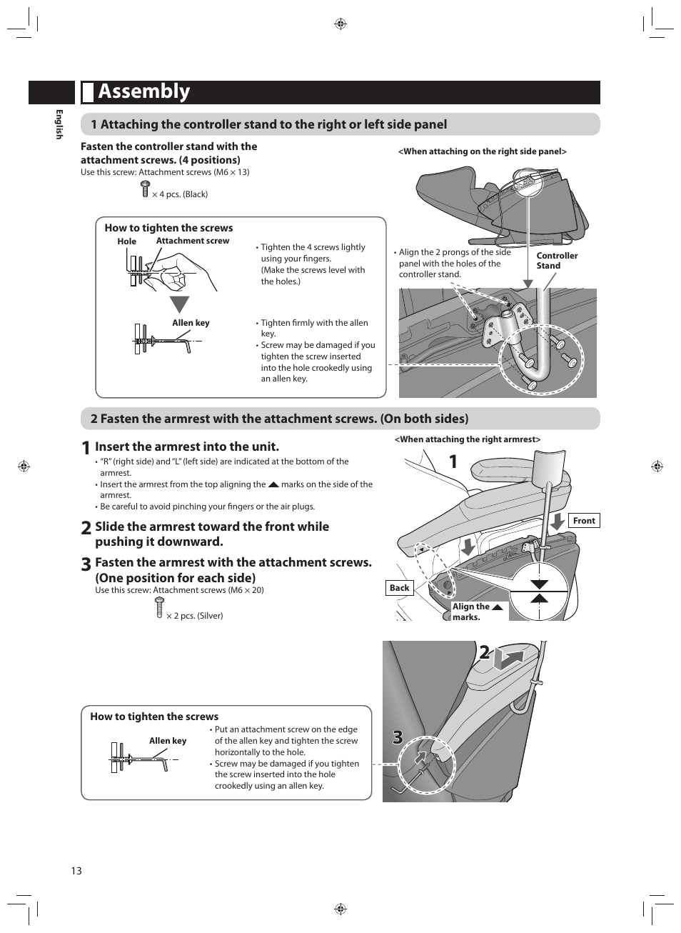 Assembly | Panasonic EP-MA70CX User Manual | Page 14 / 48