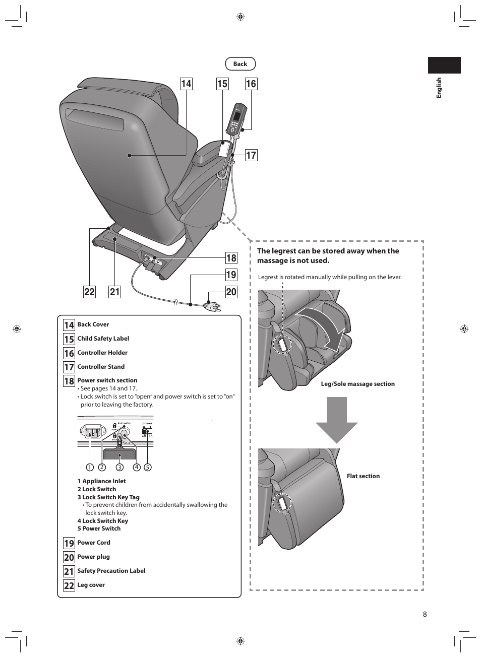 Panasonic EP-MA70CX User Manual | Page 9 / 48