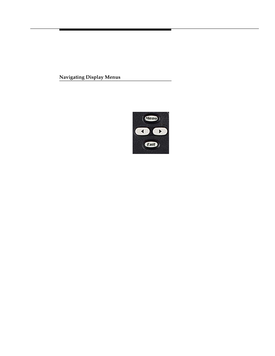 Navigating display menus | Avaya 4624 User Manual | Page 23 / 66