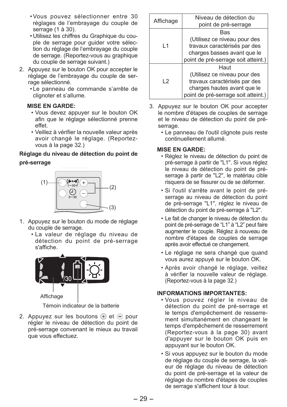 Panasonic EYFLA6PR User Manual | Page 29 / 56