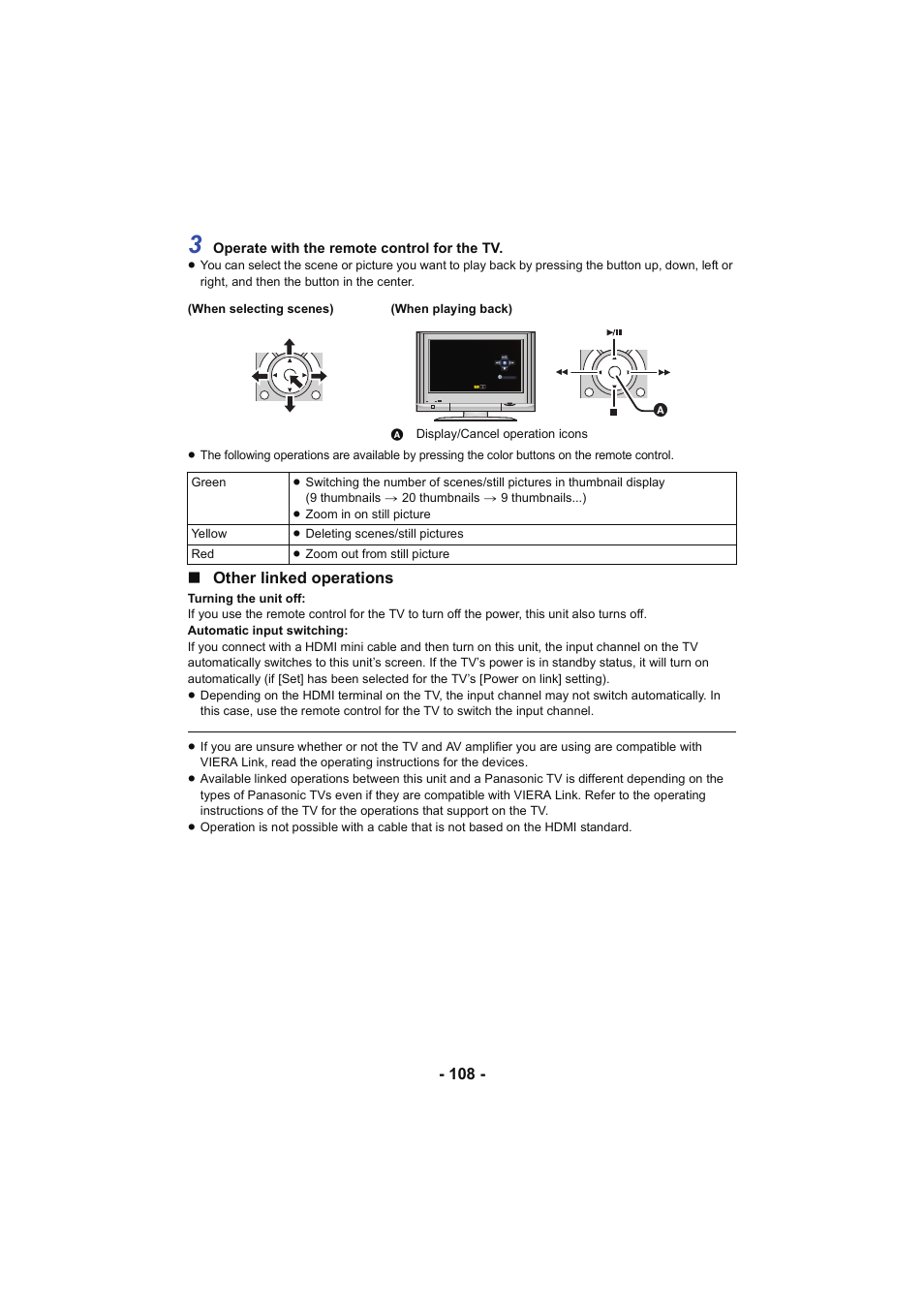 Panasonic HC-V250K User Manual | Page 108 / 207