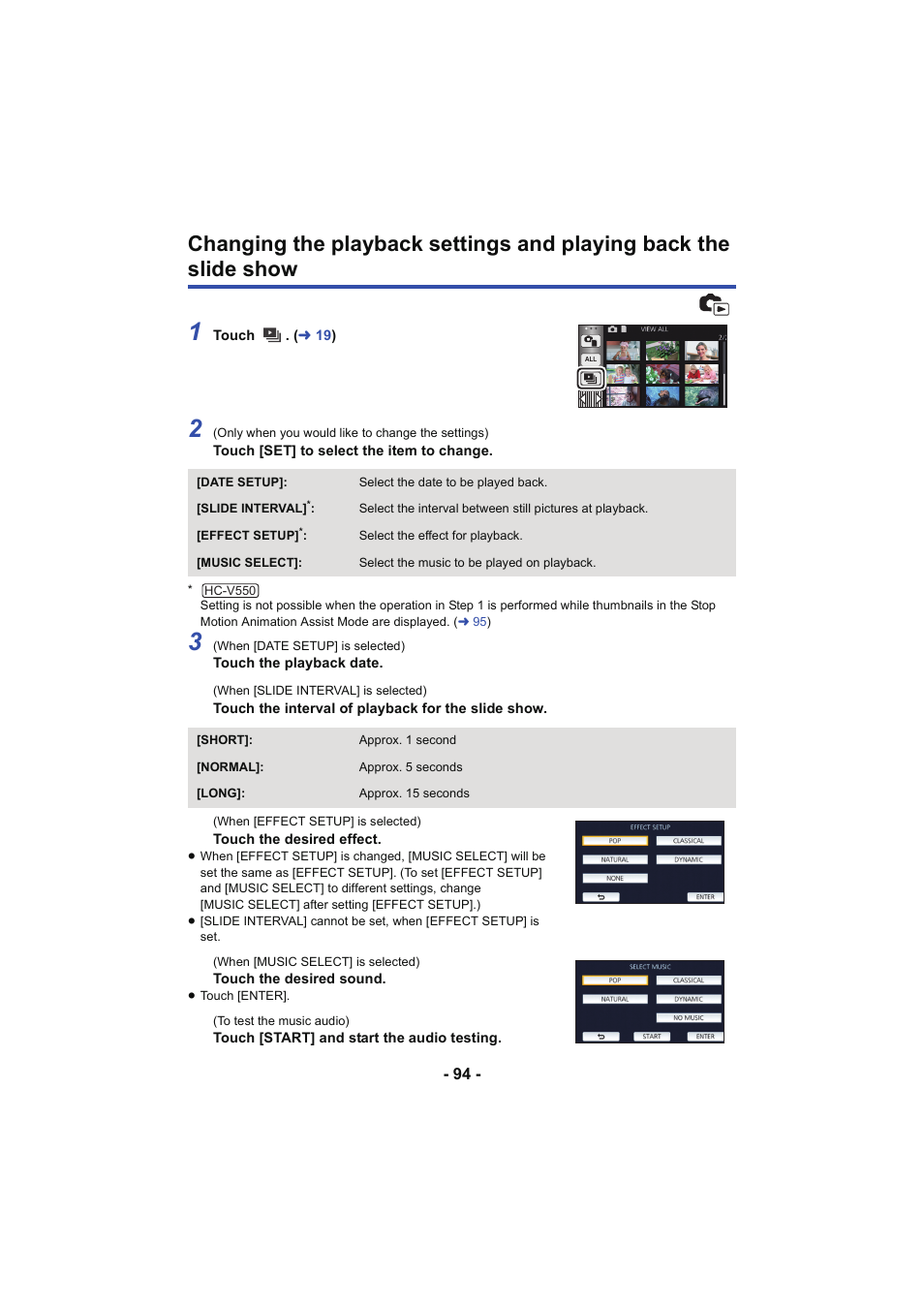 Panasonic HC-V250K User Manual | Page 94 / 207