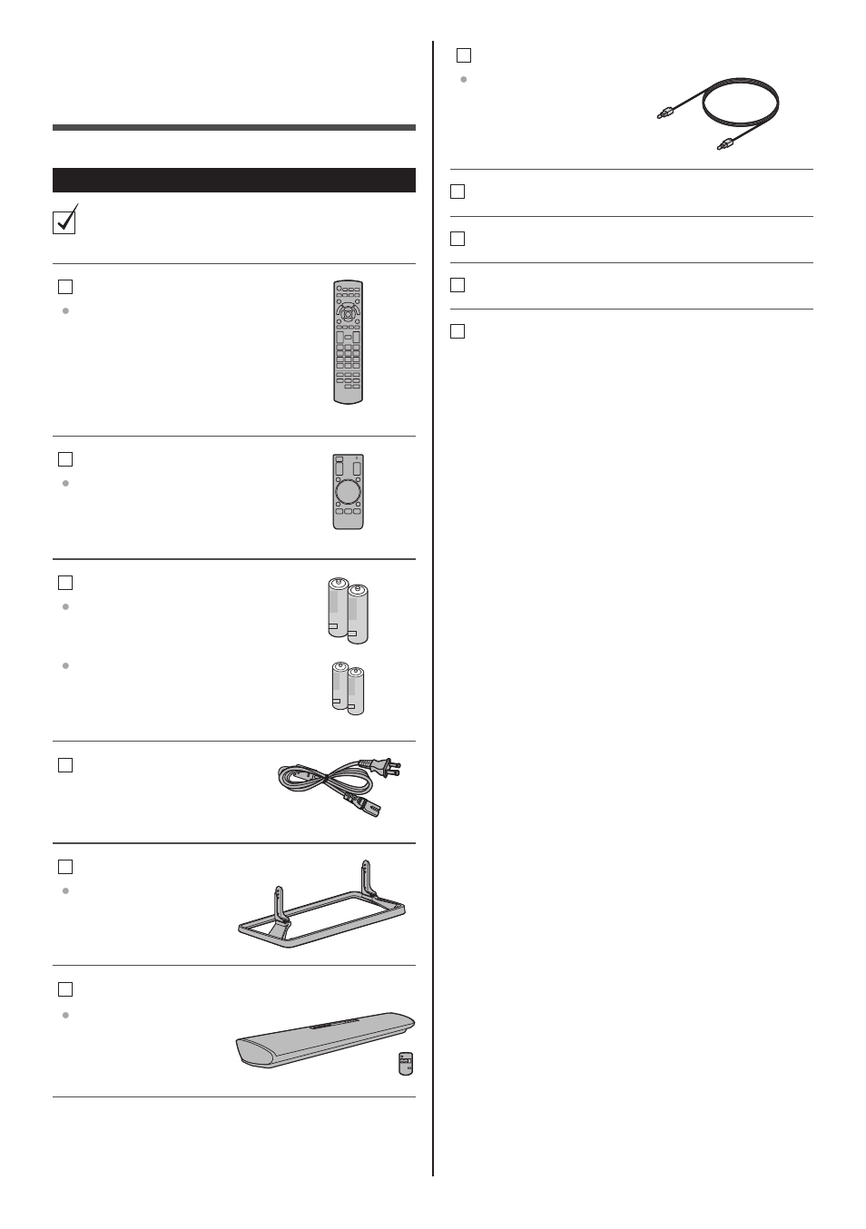 Accessories/optional accessories, Accessories/ optional accessories, Accessories | Panasonic TC-60AS640U User Manual | Page 8 / 28