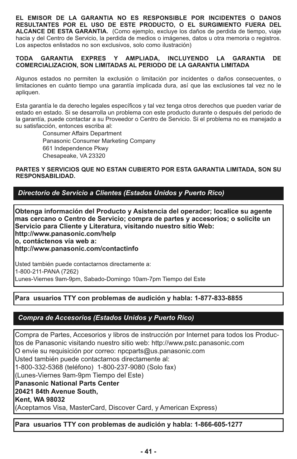 Panasonic MC-CL933 User Manual | Page 41 / 44