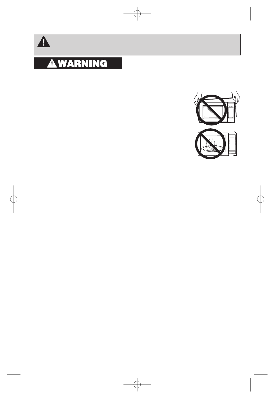 Important safety instructions, Save these instructions, Wwa ar rn niin ng g | Panasonic NN-SN968B User Manual | Page 5 / 60