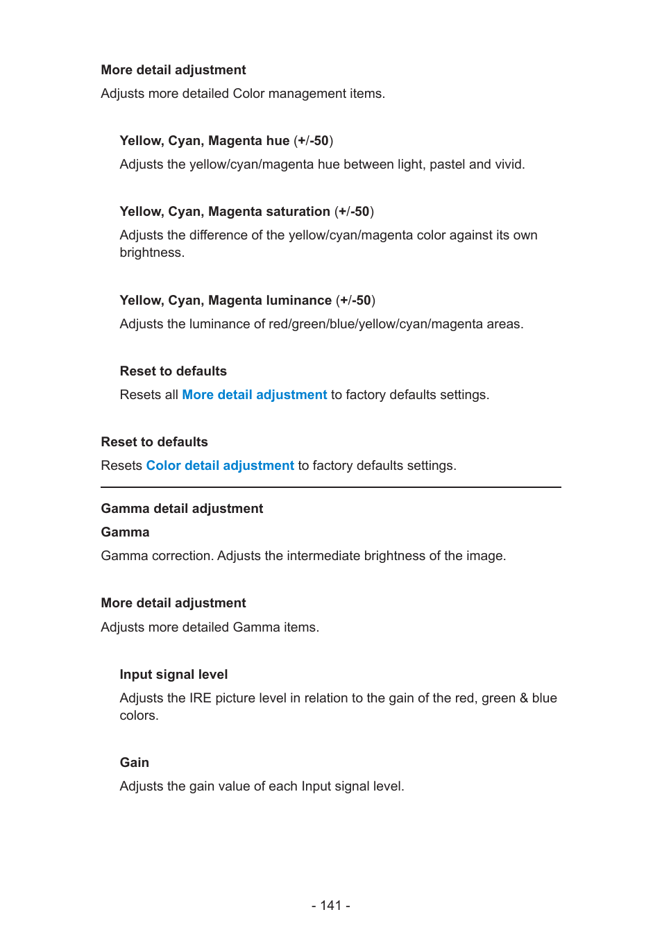 Panasonic TC-58AX800U User Manual | Page 141 / 209