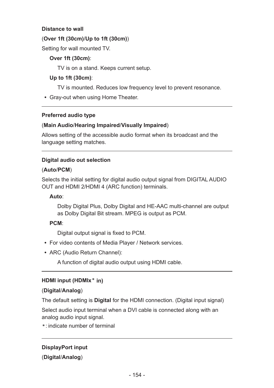 Panasonic TC-58AX800U User Manual | Page 154 / 209