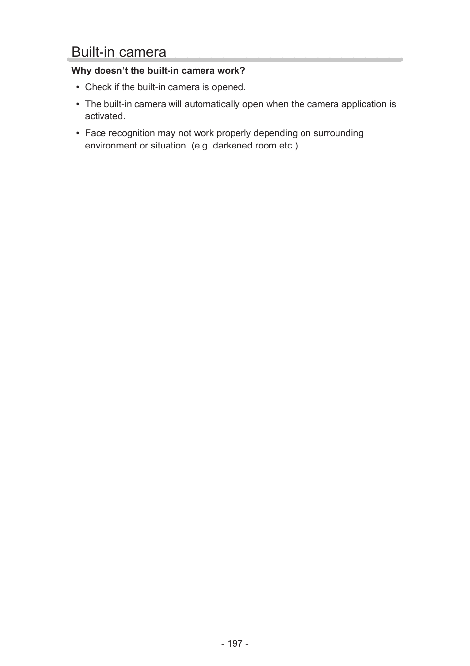 Built-in camera, Built-in camera 197 | Panasonic TC-58AX800U User Manual | Page 197 / 209