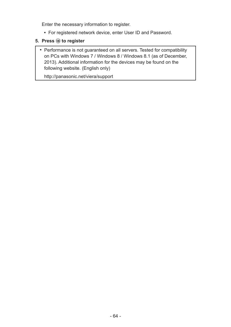 Panasonic TC-58AX800U User Manual | Page 64 / 209