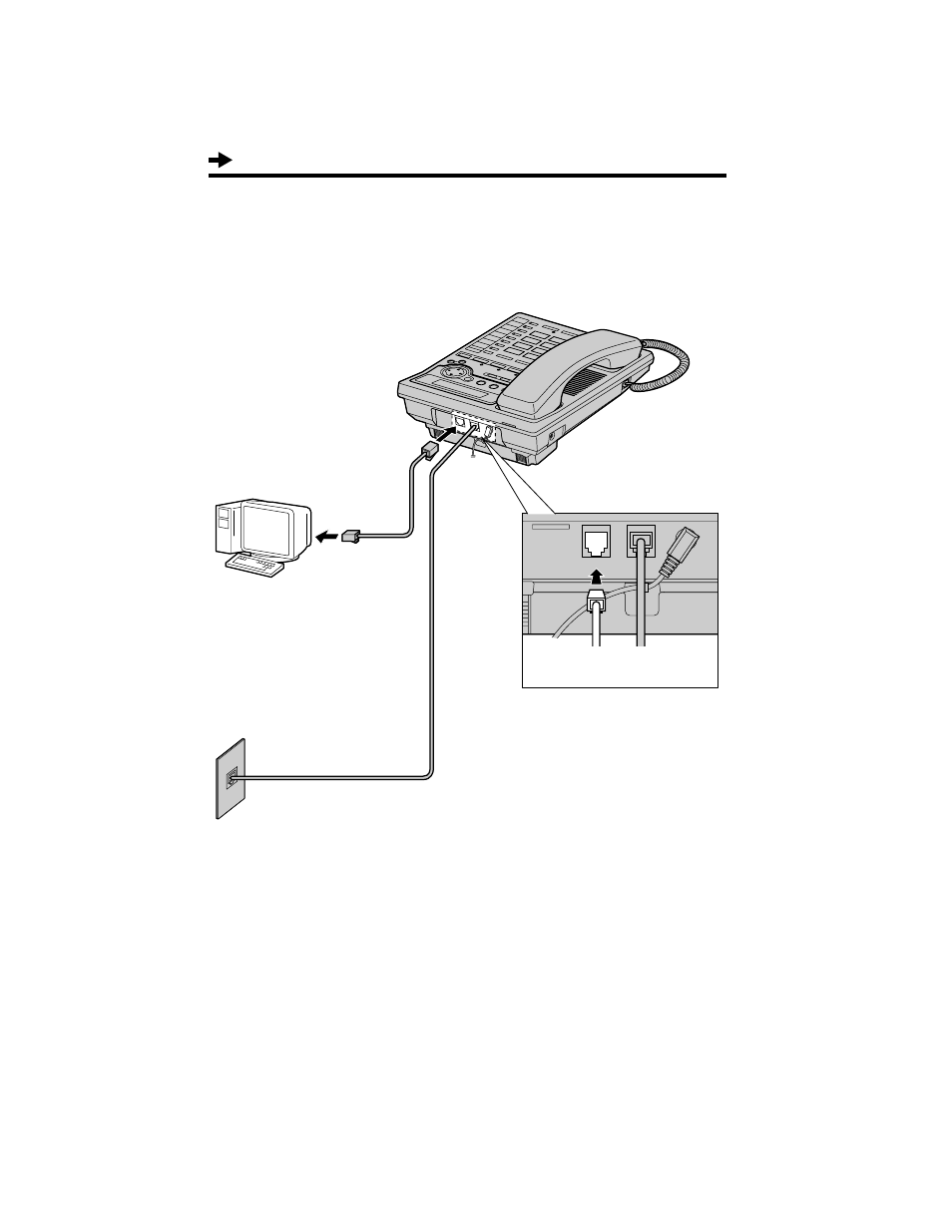 Connecting a communication device, Installation | Panasonic KX-TS3282W User Manual | Page 14 / 76