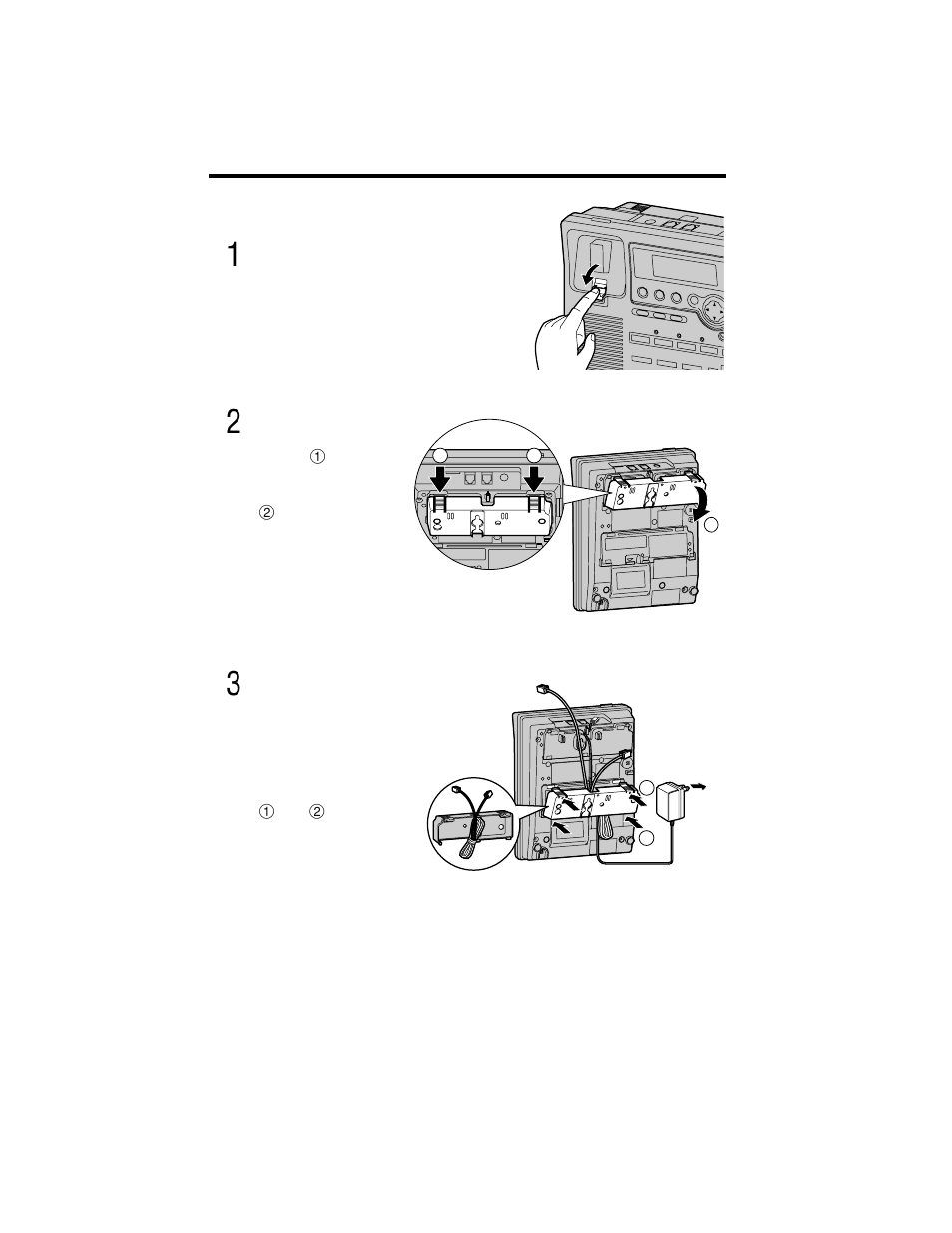Wall mounting | Panasonic KX-TS3282W User Manual | Page 62 / 76