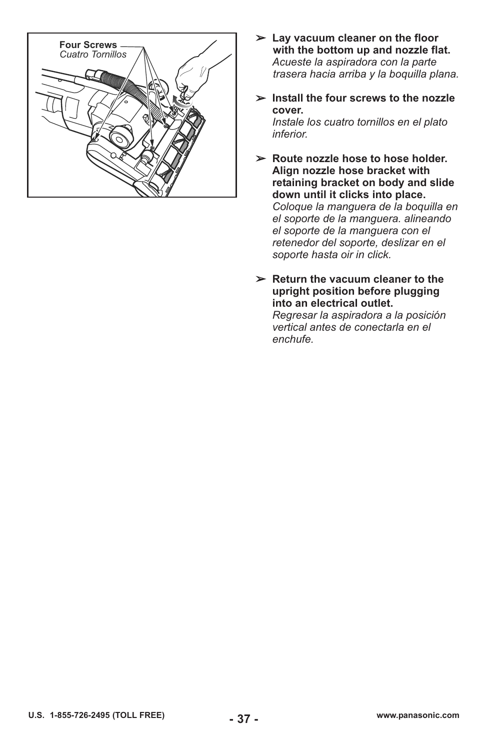 Panasonic MC-UL429 User Manual | Page 37 / 48