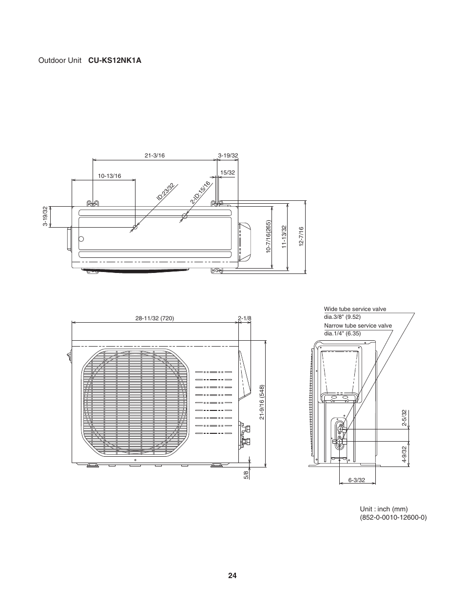 Panasonic KS12NB41A User Manual | Page 24 / 69