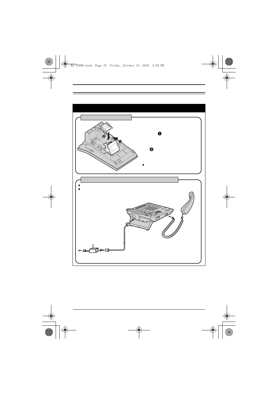 Guía rápida en español | Panasonic KX-TS880W User Manual | Page 37 / 49