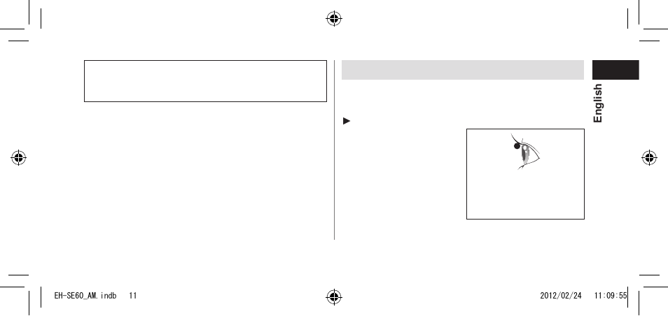 Panasonic EH-SE60VP User Manual | Page 11 / 74