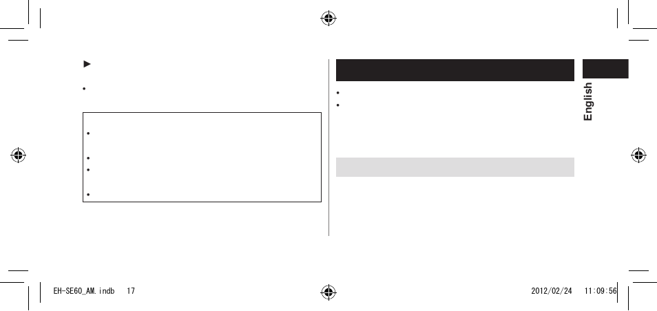 Clean, Mainbody | Panasonic EH-SE60VP User Manual | Page 17 / 74