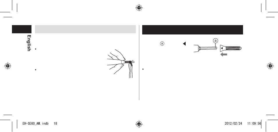 Attachingtherotatingcomb, Rotatingcomb | Panasonic EH-SE60VP User Manual | Page 18 / 74