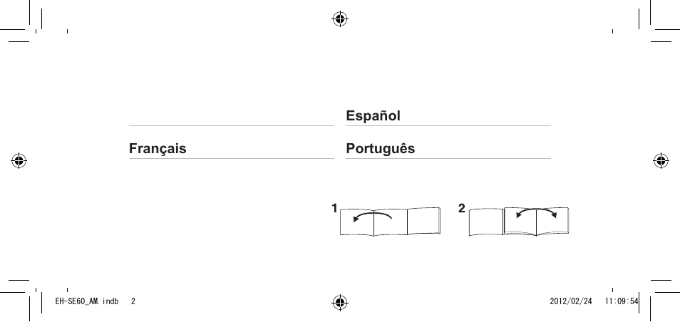 Index | Panasonic EH-SE60VP User Manual | Page 2 / 74