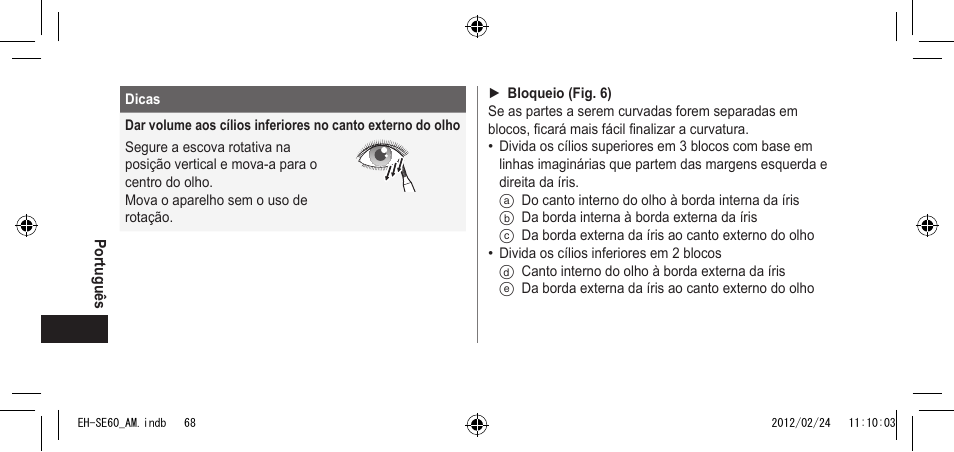 Panasonic EH-SE60VP User Manual | Page 68 / 74