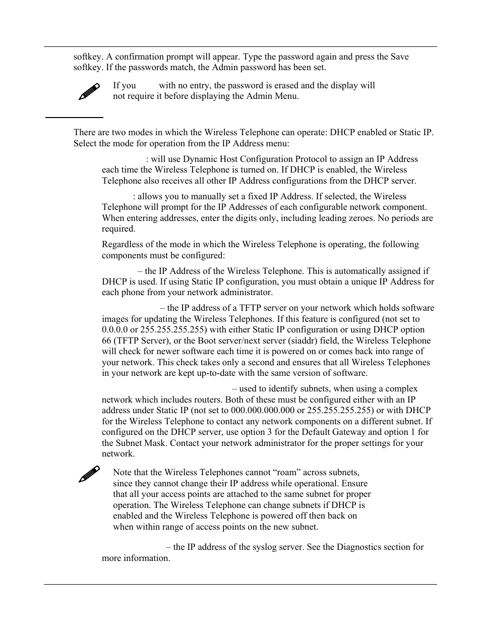 Avaya 3600 User Manual | Page 22 / 64