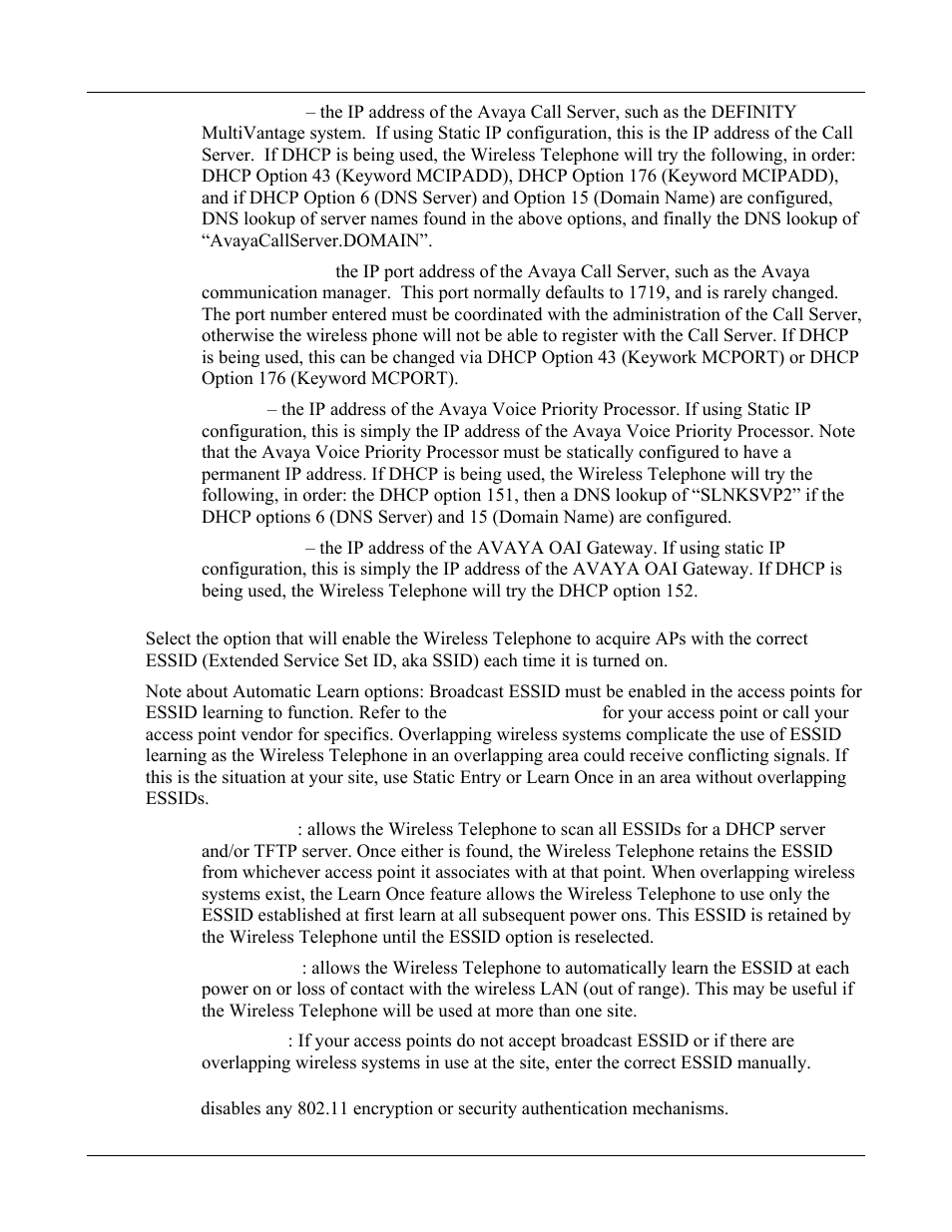 Avaya 3600 User Manual | Page 23 / 64