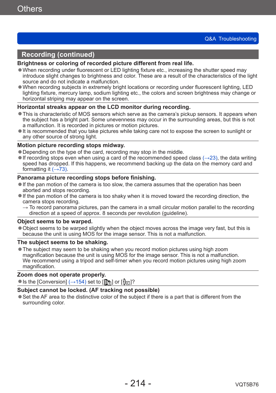 Others | Panasonic DMC-FZ70K User Manual | Page 214 / 226