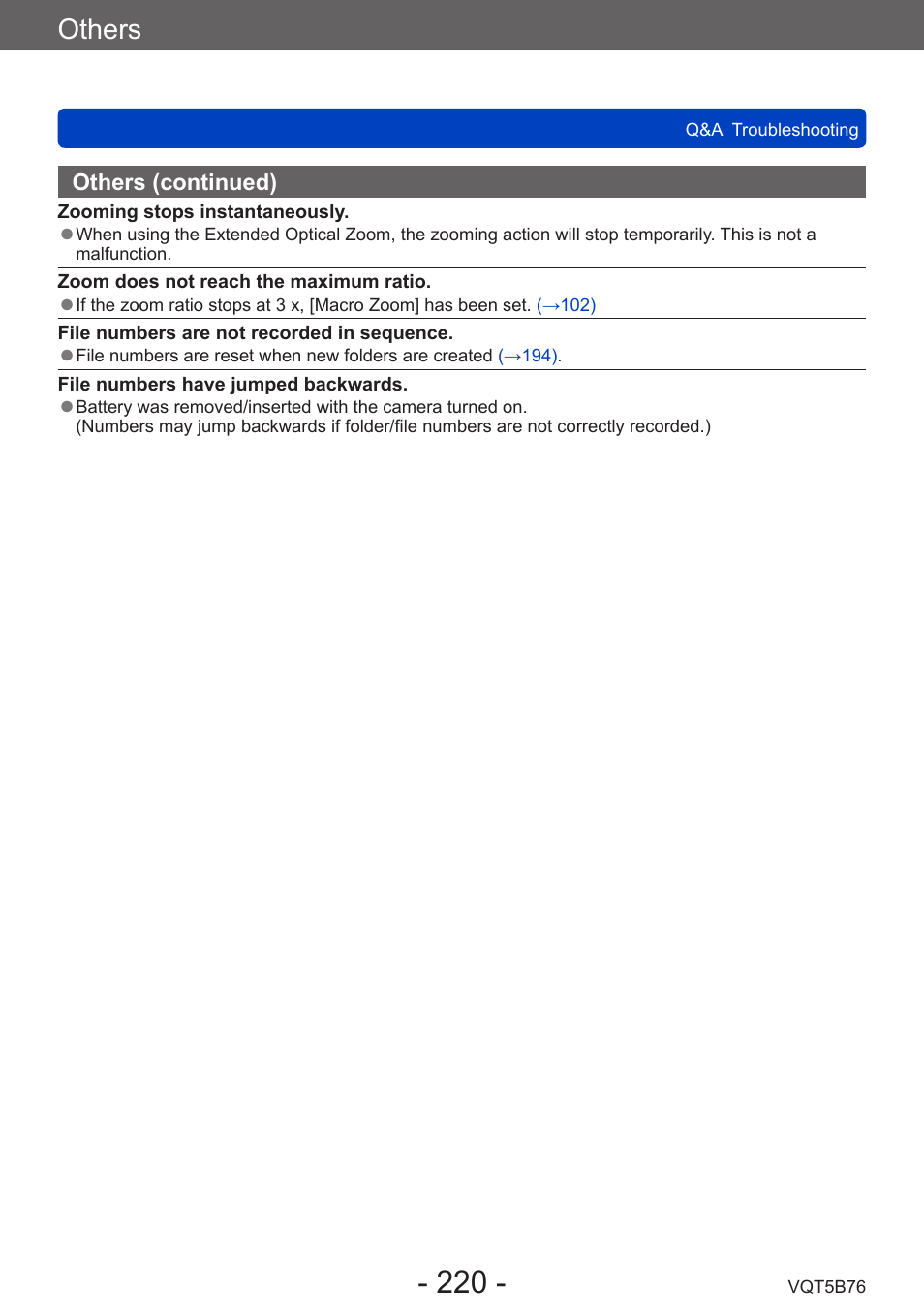 Others | Panasonic DMC-FZ70K User Manual | Page 220 / 226