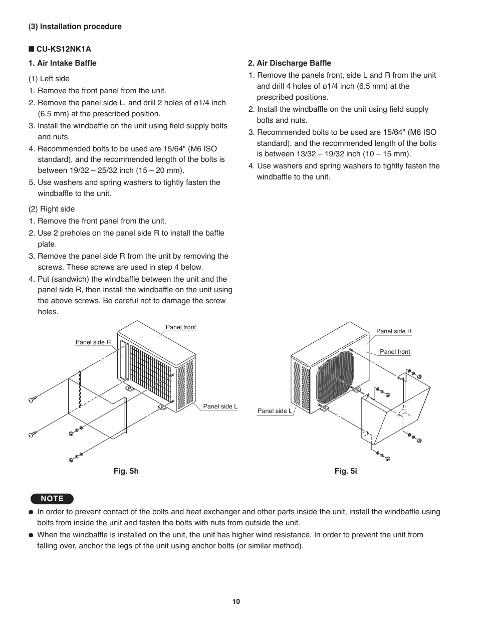 Panasonic KS18NB4UA User Manual | Page 11 / 30
