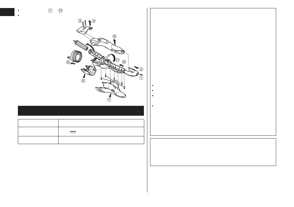 Specifications | Panasonic ER-GB40-S User Manual | Page 10 / 32