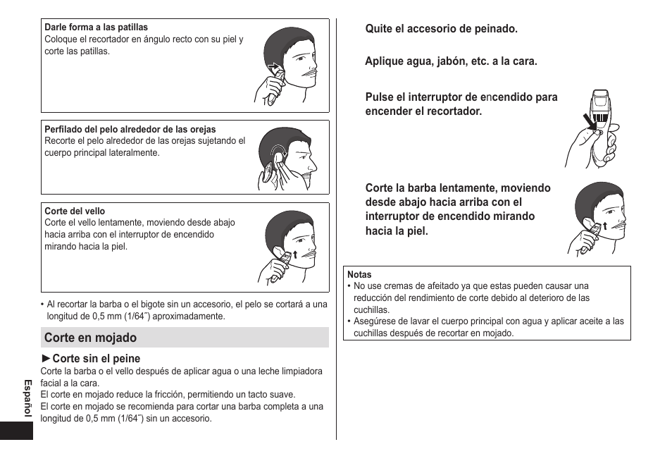 Panasonic ER-GB40-S User Manual | Page 26 / 32