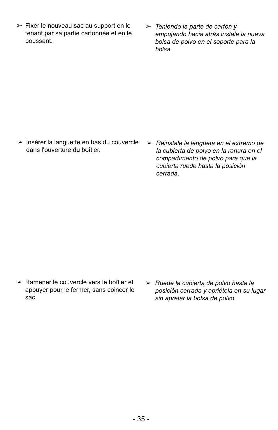 Panasonic MC-UG323 User Manual | Page 35 / 60