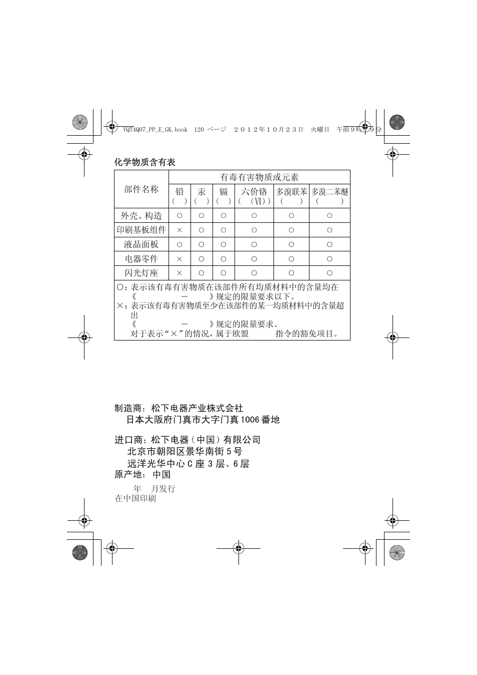 Panasonic DMW-FL360L User Manual | Page 120 / 165