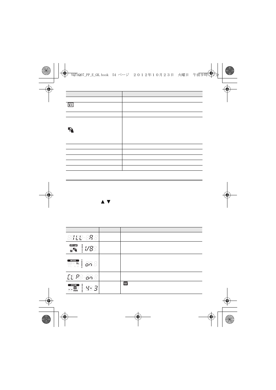 Benutzerdefinierte einstellungen | Panasonic DMW-FL360L User Manual | Page 54 / 165