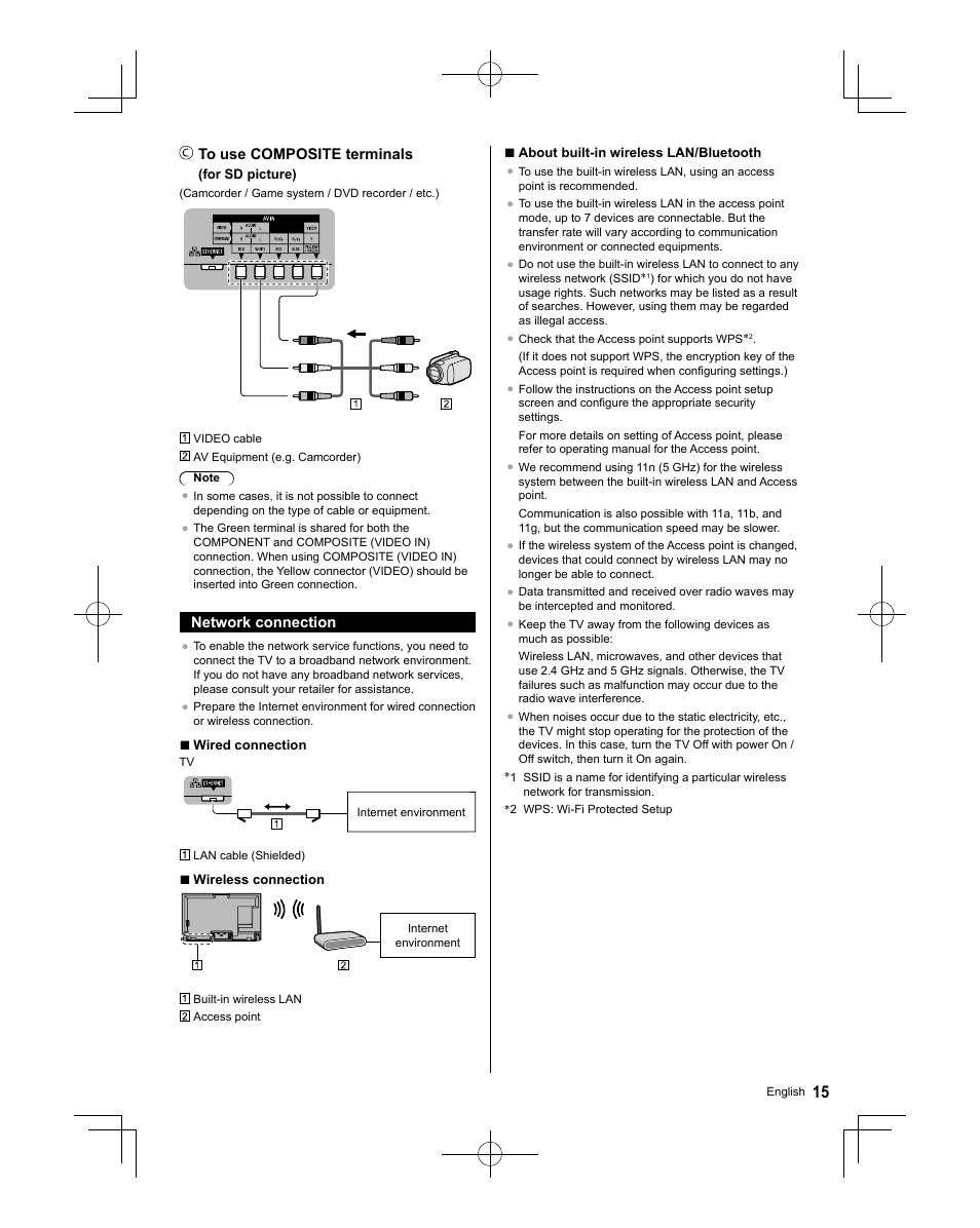Panasonic TC-58AX800U User Manual | Page 15 / 38