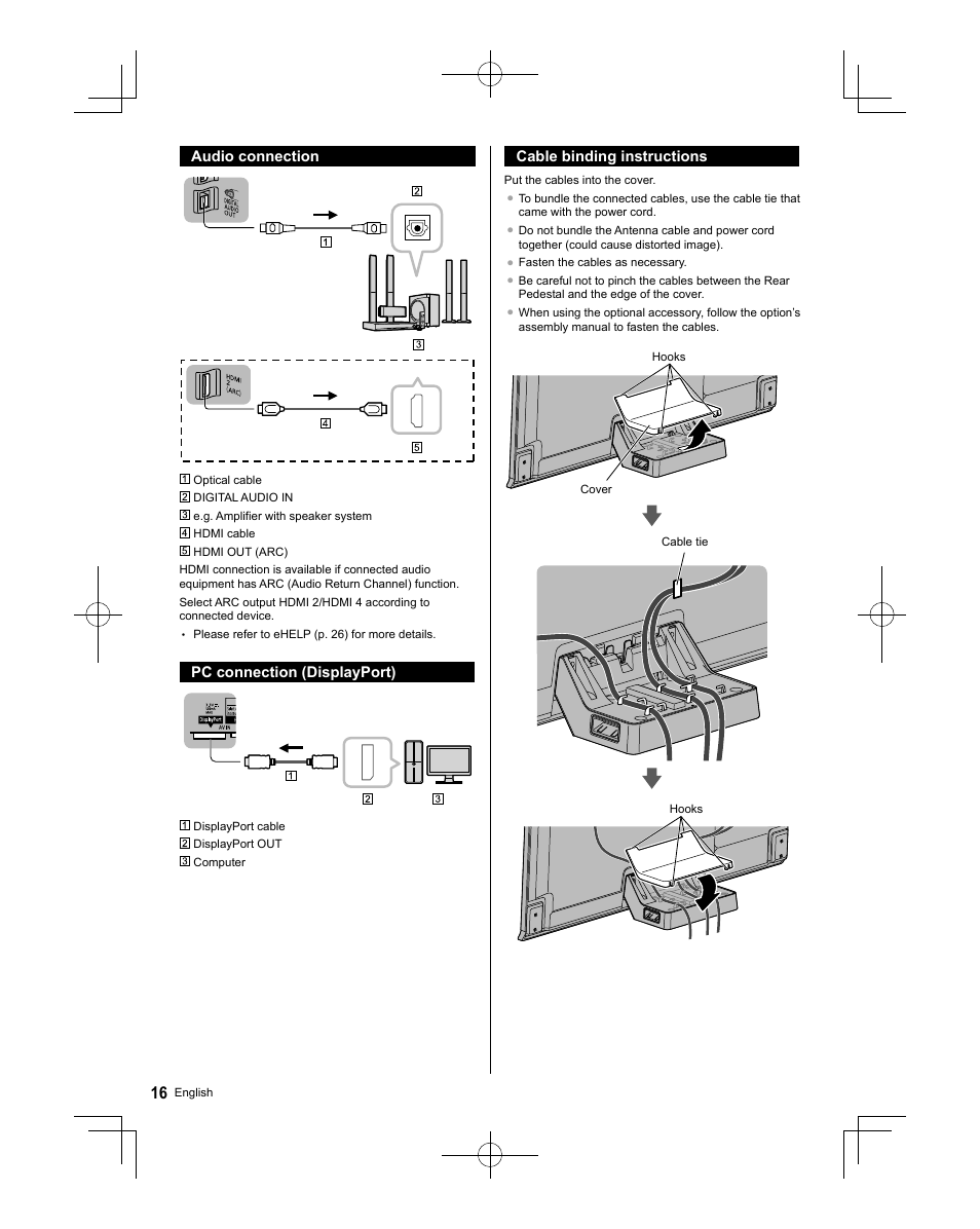 Panasonic TC-58AX800U User Manual | Page 16 / 38