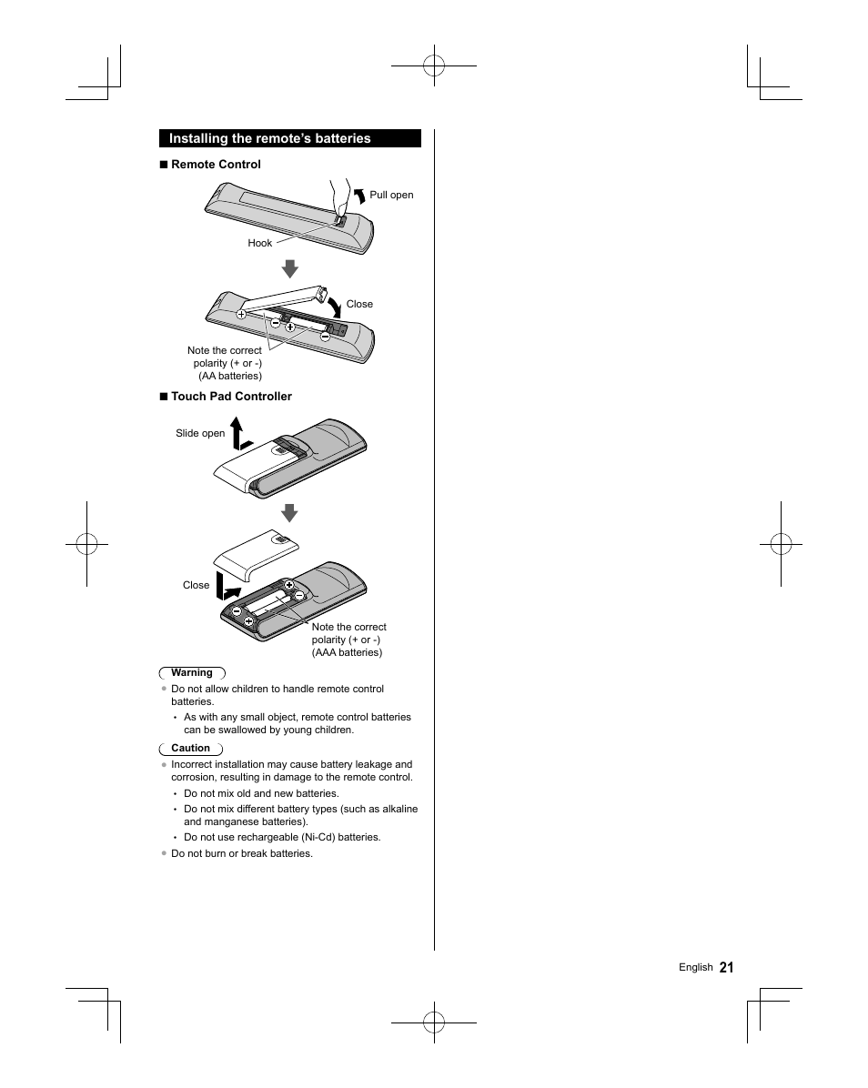 Panasonic TC-58AX800U User Manual | Page 21 / 38
