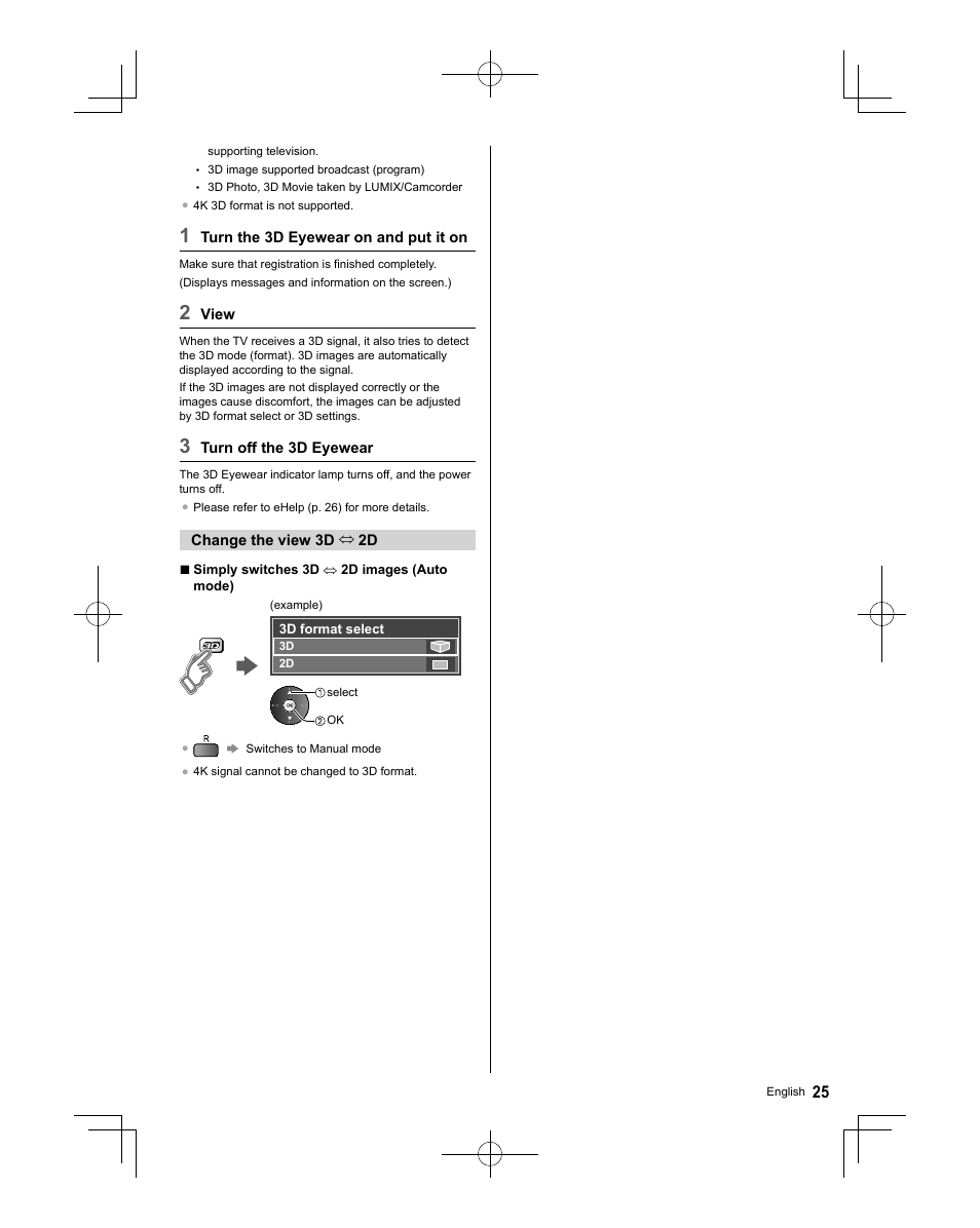 Panasonic TC-58AX800U User Manual | Page 25 / 38