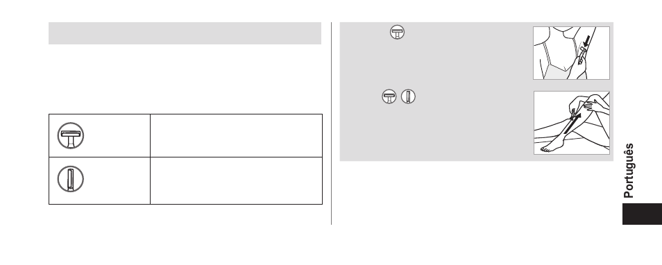 Sugestõesparaobtermelhoresresultados | Panasonic ES-WR40VP User Manual | Page 41 / 46