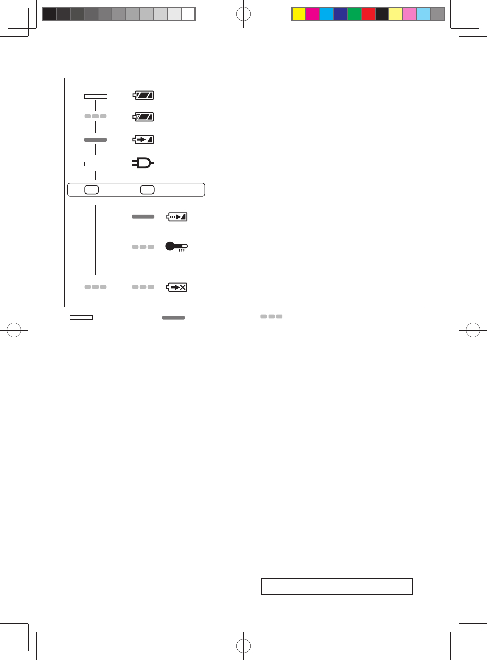 Vi. mantenimiento, Vii. par de apriete, Indicación de la lámpara | Factores que afectan al par de apriete | Panasonic EY75A2X User Manual | Page 50 / 56